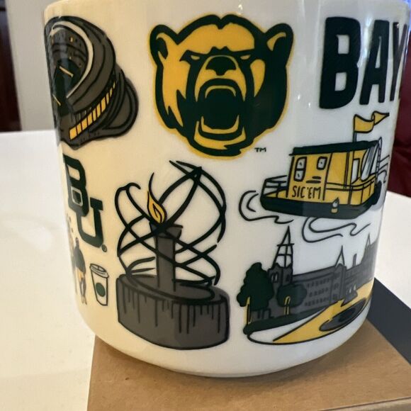 Starbucks BAYLOR University Been There Series Campus Collection 14 oz mug NEW - Picture 4 of 9